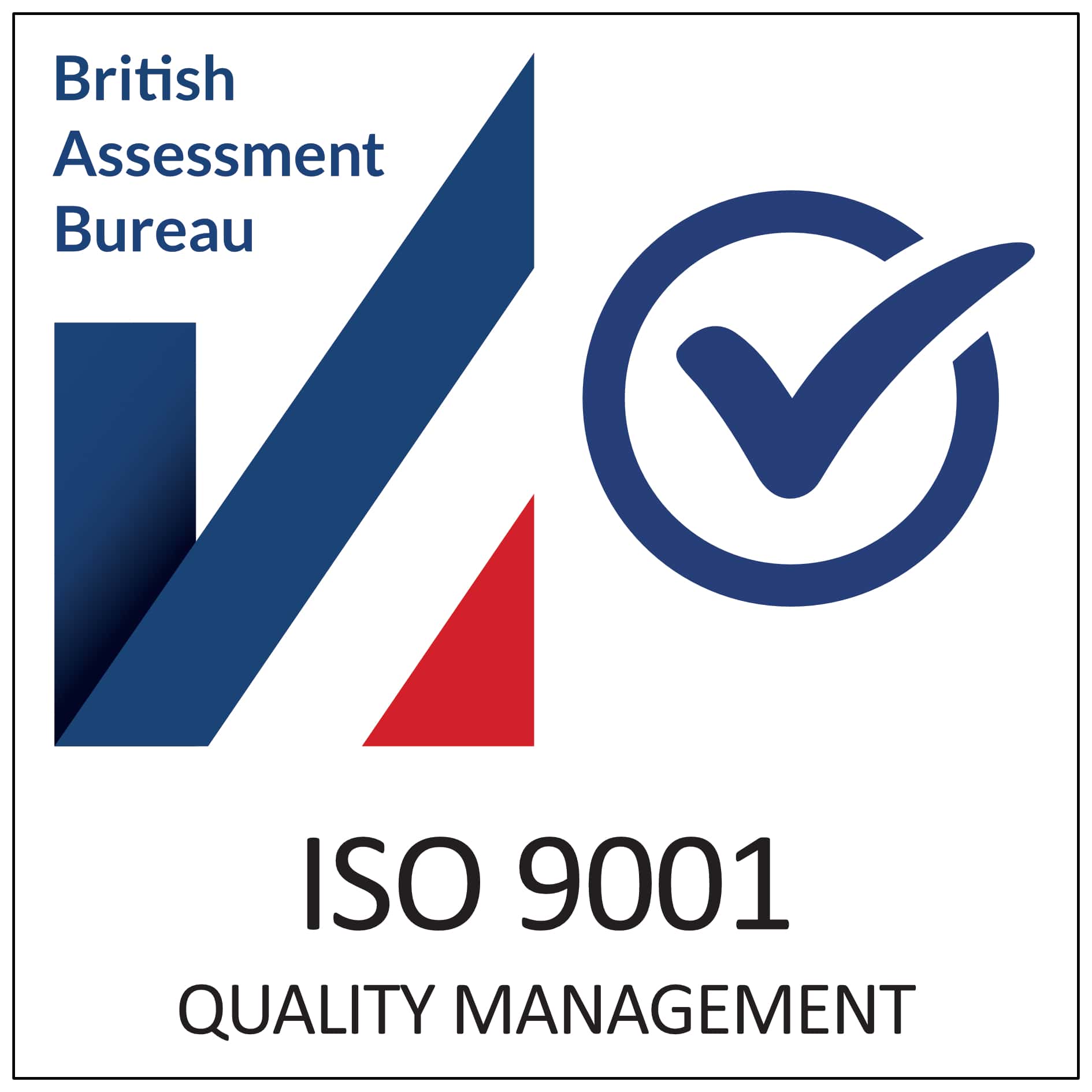ISO 9001 Certification Badge